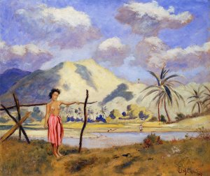 Samoa by Louis Michel Eilshemius Oil Painting