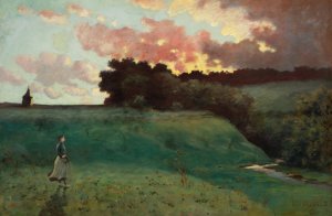 Stormy Landscape by Louis Michel Eilshemius Oil Painting