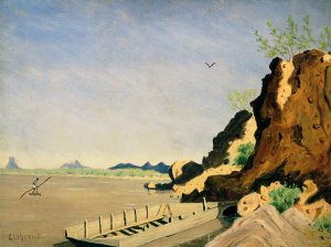 Yuma, Arizona by Louis Michel Eilshemius Oil Painting
