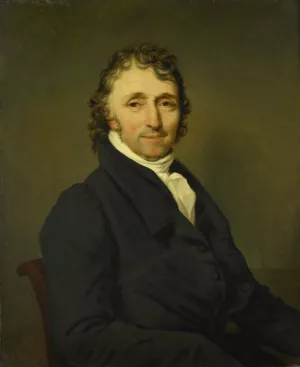 Portrait of Clemens van Demmeltraadt by Louis Moritz Oil Painting