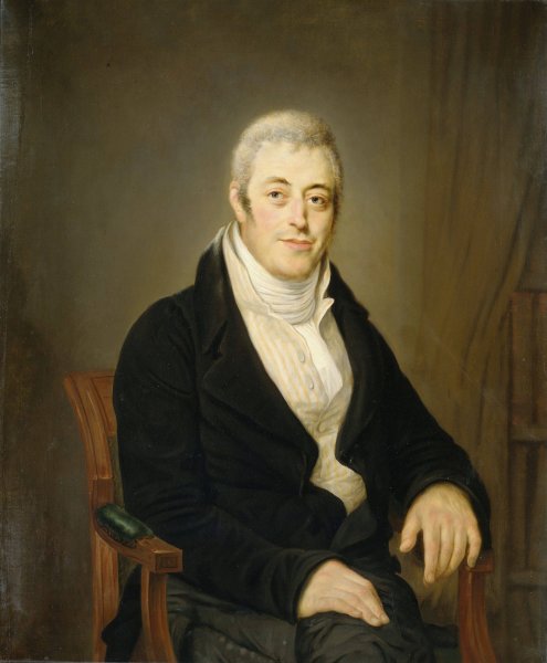 Main Product Photo of Portrait of Jonas Daniel Meijer  Painting by Louis Moritz