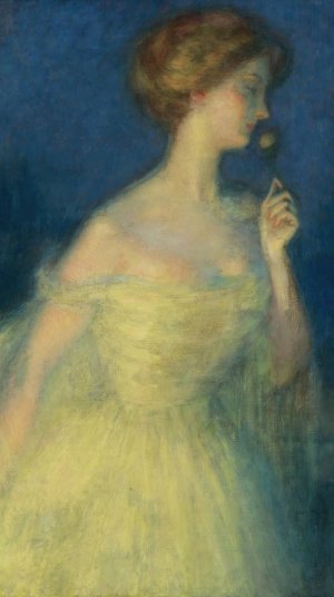 The Sweet Scent by Louis Picard Oil Painting
