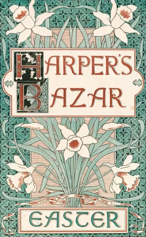 Harper's Bazar, Easter Oil painting by Louis Rhead