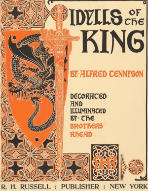 Idylls of the King by Alfred Tennyson by Louis Rhead Oil Painting