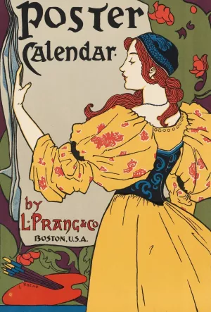 Poster Calendar by Louis Rhead Oil Painting