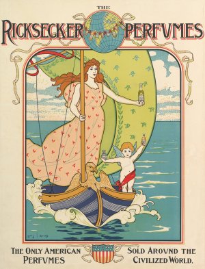 Ricksecker Perfumes by Louis Rhead Oil Painting