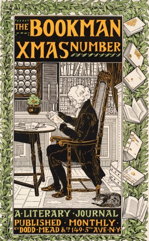 The bookman Xmas number by Louis Rhead Oil Painting