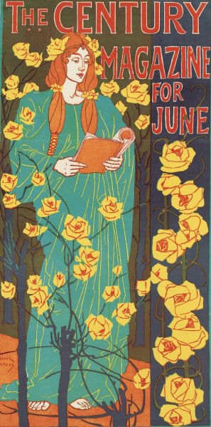 The century magazine for June by Louis Rhead Oil Painting