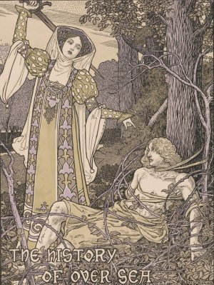 The history of over sea by William Morris by Louis Rhead Oil Painting