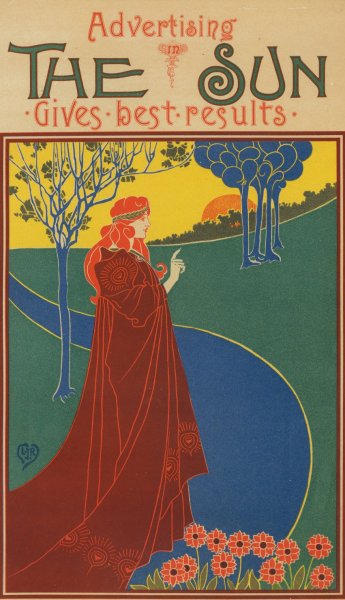 The Sun Gives Good Results  by Louis Rhead - Hand-Painted Oil Painting Reproduction