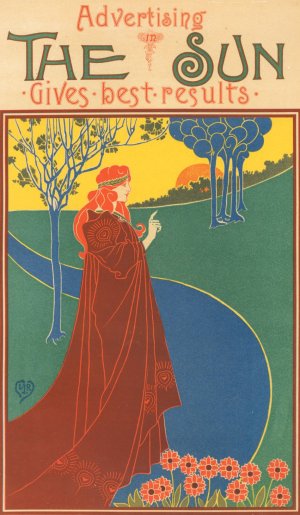 The Sun by Louis Rhead Oil Painting