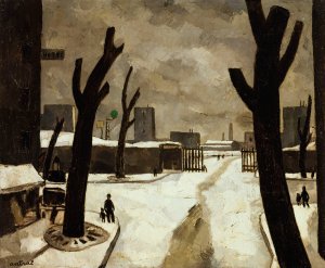 Neige by Louis Robert Antral Oil Painting