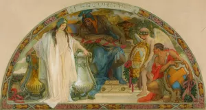 Security by Louis Schaettle Oil Painting