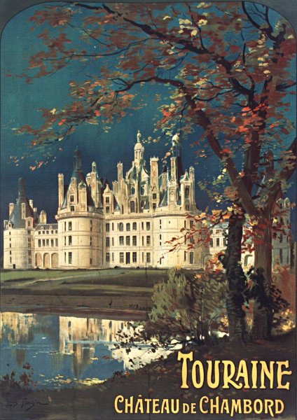 Touraine  by Louis Tauzin - Hand-Painted Oil Painting Reproduction