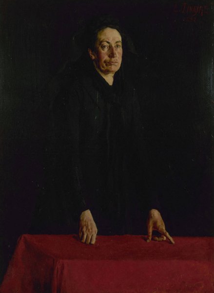 Main Product Photo of Portrait de Louise Michel  Painting by Louis Tinayre