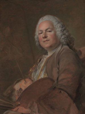 Jean Marc Nattier by Louis Tocque Oil Painting