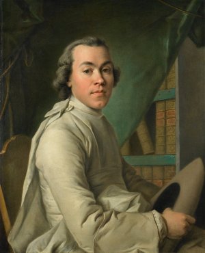 Nicolas de la Pinte de Livry by Louis Tocque Oil Painting