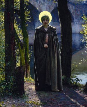 Ma patronne by Louis Welden Hawkins Oil Painting