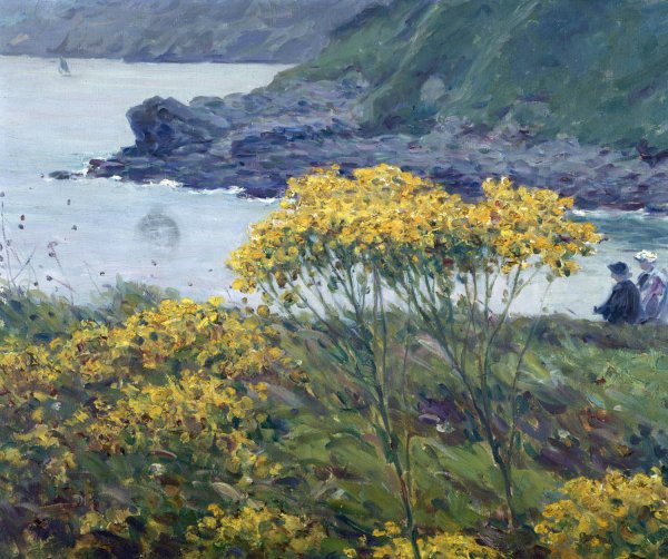 Main Product Photo of Ombelle jaune  Painting by Louis Welden Hawkins