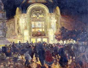 Gaumont Palace painting by Louis Abel-Truchet