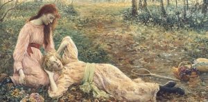 Friends by Louise Breslau Oil Painting