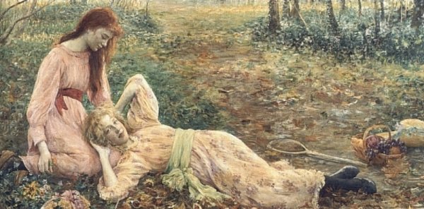 Friends by Louise Breslau - Hand-Painted Oil Painting Reproduction