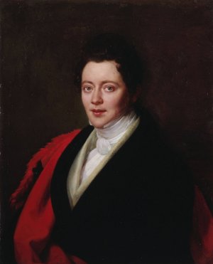 Portrait de monsieur Arachequesne by Louise Marie Jeanne Hersent Oil Painting