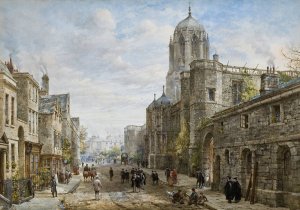 Christ Church, Oxford by Louise Rayner Oil Painting