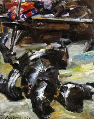 Armour in the Studio Oil painting by Lovis Corinth