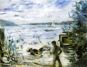 At the Muritzsee Oil painting by Lovis Corinth