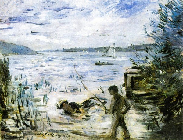 Main Product Photo of At the Muritzsee Painting by Lovis Corinth