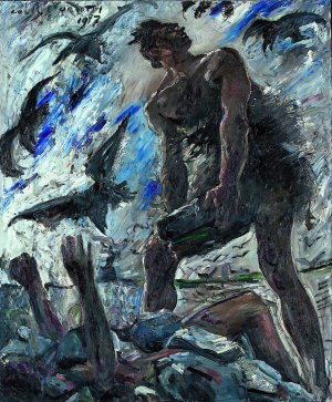 Cain by Lovis Corinth Oil Painting