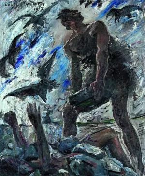 Cain by Lovis Corinth Oil Painting