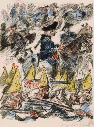 Der Konig Bei Leuthen by Lovis Corinth Oil Painting