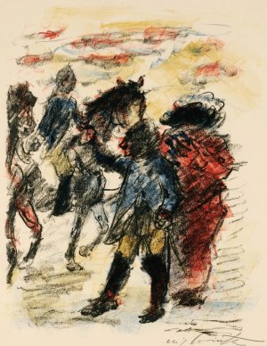 Die Vereitelte Flucht by Lovis Corinth Oil Painting