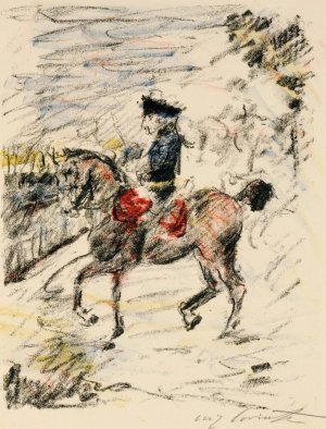 Die Wachtparade by Lovis Corinth Oil Painting