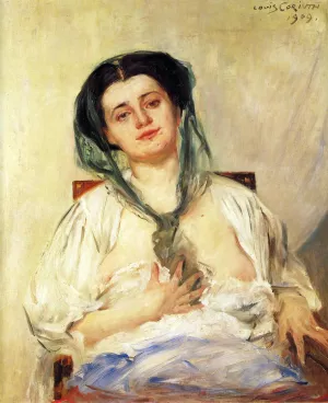 Donna Gravida painting by Lovis Corinth