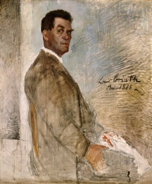 Franz Heinrich Corinth, the Artist's Father by Lovis Corinth Oil Painting