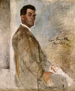 Franz Heinrich Corinth, the Artist's Father by Lovis Corinth Oil Painting