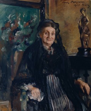 Frau Marie Moll by Lovis Corinth Oil Painting