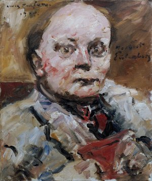 Herbert Eulenberg by Lovis Corinth Oil Painting