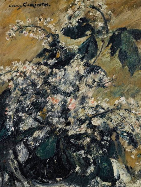 Kastanienbluten  by Lovis Corinth - Hand-Painted Oil Painting Reproduction