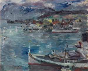 Luzerner See am Vormittag by Lovis Corinth Oil Painting