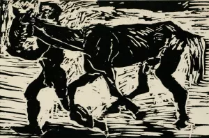 Mann Und Pferd Oil painting by Lovis Corinth