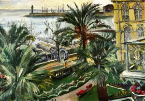 Menton by Lovis Corinth Oil Painting