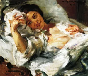 Morning Sun by Lovis Corinth - Oil Painting Reproduction