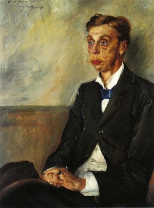 Portrait of Eduard, Count Keyserling Oil painting by Lovis Corinth