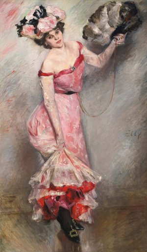Portrait Of Ellÿ by Lovis Corinth Oil Painting