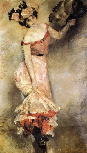 Portrait of Elly painting by Lovis Corinth