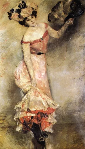 Portrait of Elly Oil painting by Lovis Corinth